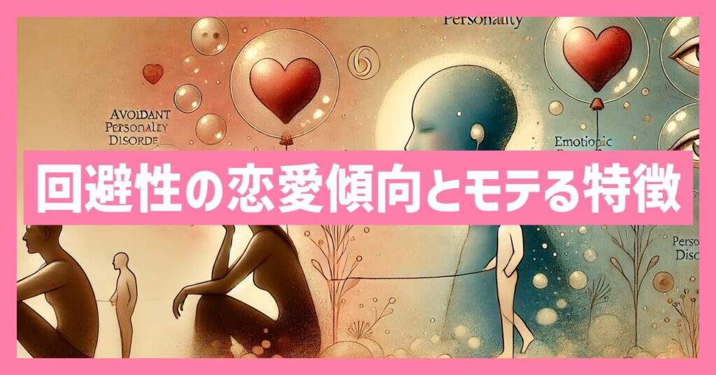 回避性パーソナリティ障害の恋愛傾向とモテる特徴