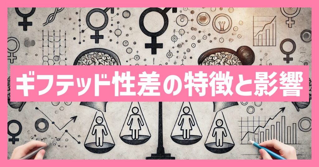 ギフテッドの男女比から見る性差の特徴と影響