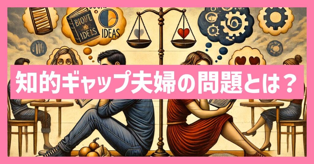 知的レベルが合わない夫婦が抱える問題とは？