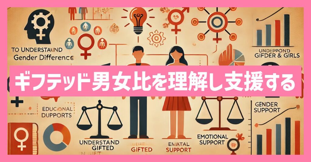 ギフテッドの男女比を理解し支援するためのポイント